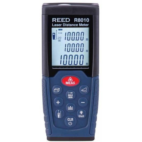 LASER DISTANCE MEASURER 100M/328'-REED-REED INSTRUMENTS-Default-Covalin Electrical Supply