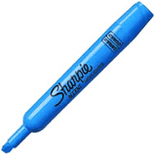 Sharpie Tank Highlighters, Blue-SHARPIE-STAPLES-Default-Covalin Electrical Supply