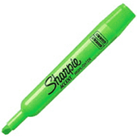 Sharpie Tank Highlighters, Green-SHARPIE-STAPLES-Default-Covalin Electrical Supply