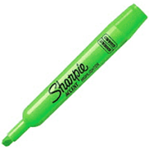 Sharpie Tank Highlighters, Green-SHARPIE-STAPLES-Default-Covalin Electrical Supply