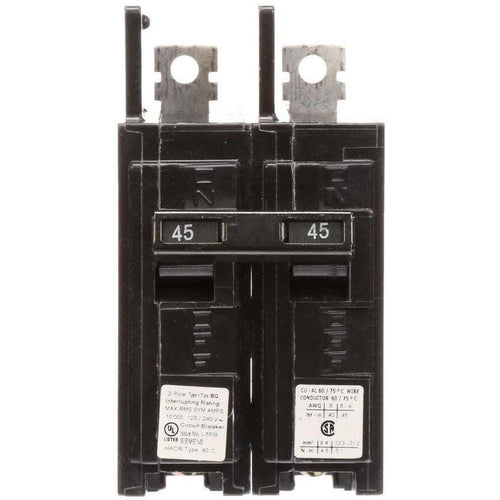 SIEMENS 2 POLE 45A BQ-TYPE BOLT-ON BREAKER BQ2B045-SIEMENS-DEALER SOURCE-Default-Covalin Electrical Supply
