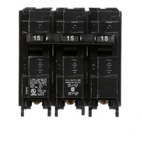 SIEMENS 3 POLE 15A PUSH-IN CIRCUIT BREAKER Q315-SIEMENS-DEALER SOURCE-Default-Covalin Electrical Supply