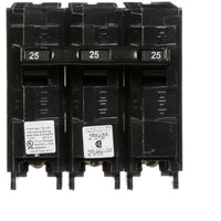SIEMENS 3 POLE 25A PUSH-IN CIRCUIT BREAKER Q325-SIEMENS-DEALER SOURCE-Default-Covalin Electrical Supply