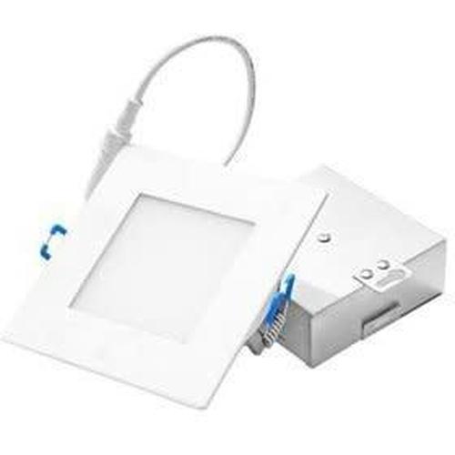 SQUARE SLIM 6'' INDIRECT LED DOWNLIGHT, DIM TO WARM, 12W 700LMN, WHITE-ORTECH-CROWN DISTRIBUTION-Default-Covalin Electrical Supply