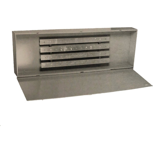 SUPER SPLITTER 4 WIRE 600V 400A 19''H X 7''DEEP X 5 FEET LONG WITH BUS BAR-HYDEL-HYDEL-Default-Covalin Electrical Supply