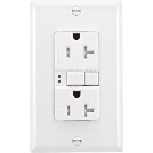 EATON 20A TR COMBO AFCI/GFCI RECEPTACLE-EATON-VAUGHAN-Default-Covalin Electrical Supply