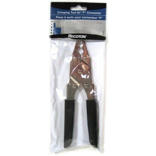 F CONNECTOR CRIMP TOOL-TECHCRAFT-COMPUTER PLUG-Default-Covalin Electrical Supply