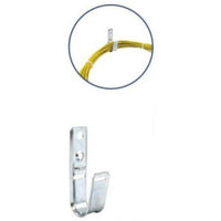 WALL MOUNTABLE J HOOKS - 1 5/16 INCH - 25 PACK-TECHCRAFT-COMPUTER PLUG-Default-Covalin Electrical Supply