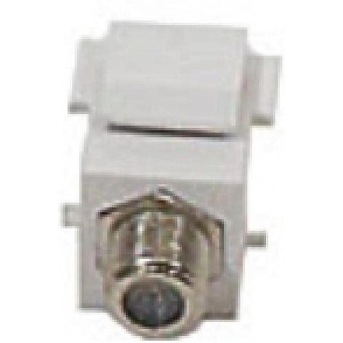 RG59 / RG6 TV COAXIAL KEYSTONE JACK-TECHCRAFT-COMPUTER PLUG-Default-Covalin Electrical Supply